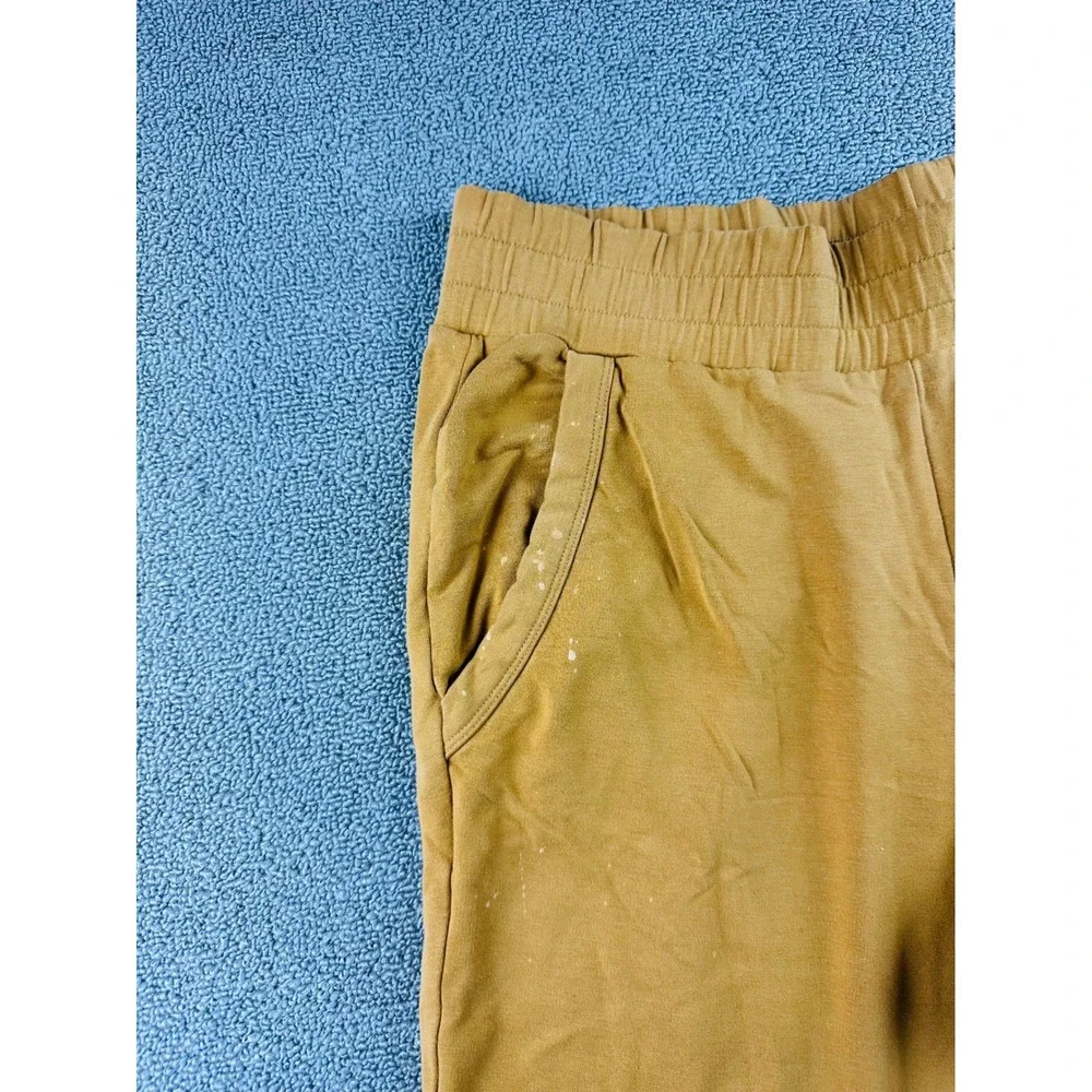 Alo Yoga‎ Urban Moto Joggers Women S Yellow Sweatpants Athleisure Streetwear